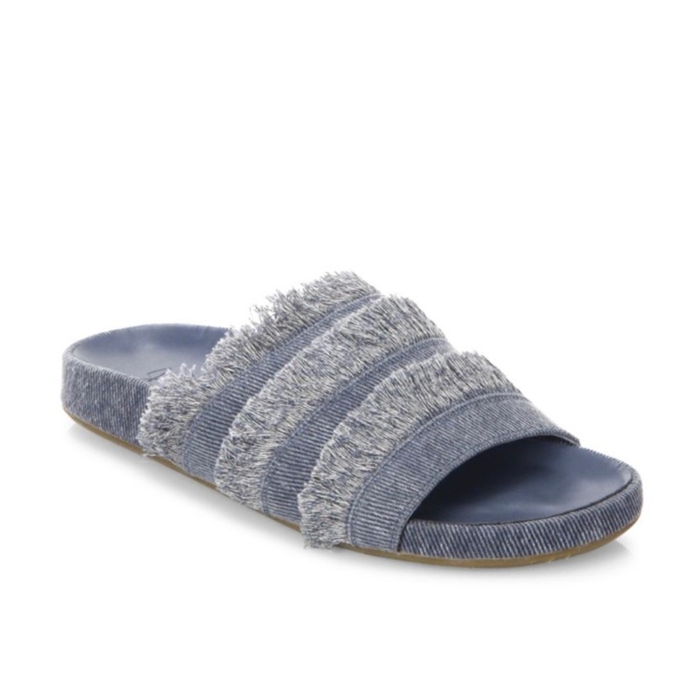 Joie Jaden Denim Pool Slide Sandals